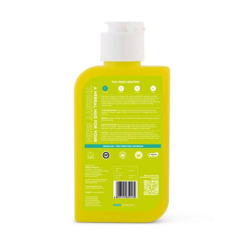 FreshLuxe Herbal Hydration Face Wash