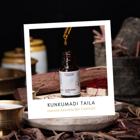 S N Pandit Ayurveda Kumkumadi Taila