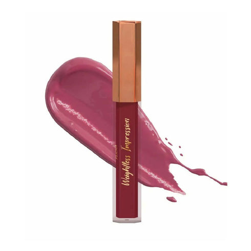 FLiCKA Weightless Impression 10 October | Pink Matte Finish Liquid Lipstick