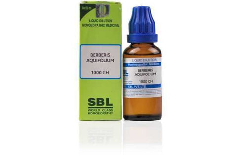 SBL Berberis Aquifolium Dilution 1000 CH