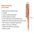 Keya Seth Aromatherapy Handmade Neem Wooden Comb Dual tooth & Tail Comb Combo