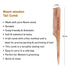 Keya Seth Aromatherapy Handmade Neem Wooden Comb Wide Tooth with Handle & Tail Comb Combo