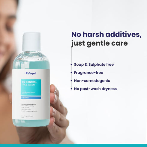 Re'equil Oil Control and Anti Acne Face Wash 200ml