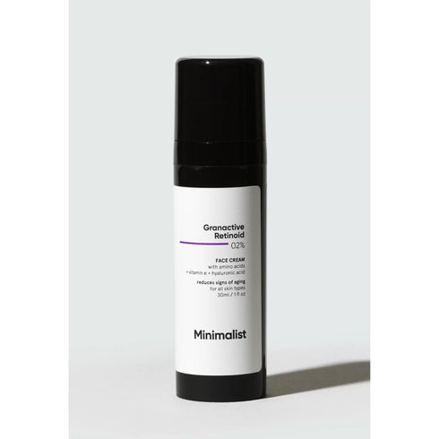 Minimalist 2% Granactive Retinoid Anti Aging Face Cream With Vitamin E & HA