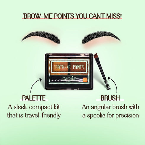 LoveChild Brow Me Points | Brow Binge Palette| Long|lasting