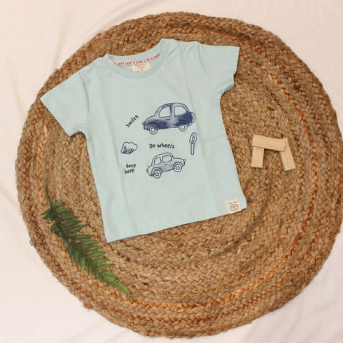 Bachpan kids wear New Born Boys Casual Wear- Mint Green