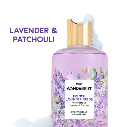 Wanderlust French Lavender Floral Perfume Body Wash