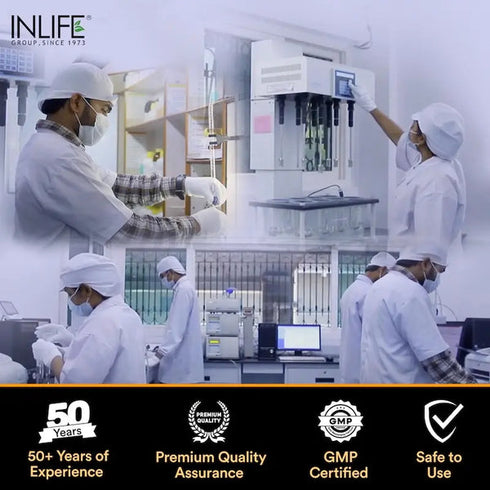 Inlife Vitamin D3 5000 IU Capsules With Gelatin