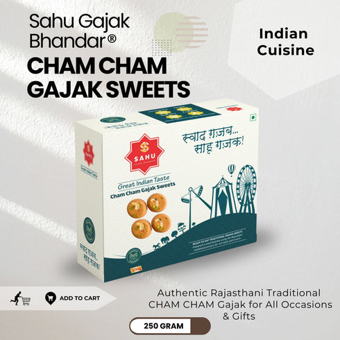 Sahu Gajak Bhandar Cham Cham Gajak Sweets