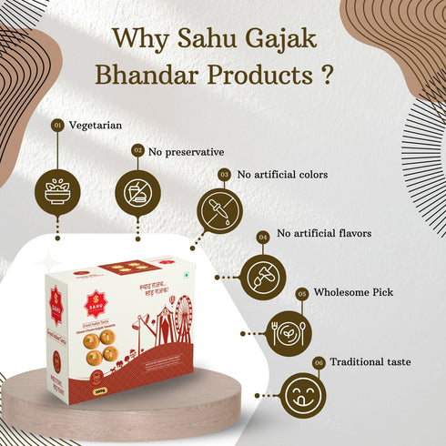 Sahu Gajak Bhandar Cham Cham Gajjak Sweets