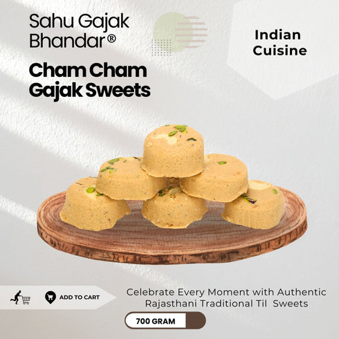Sahu Gajak Bhandar Cham Cham Gajak Sweets
