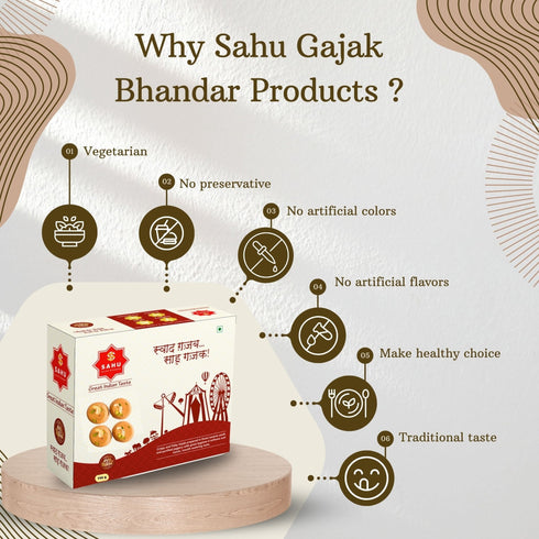 Sahu Gajak Bhandar Cham Cham Gajak Sweets