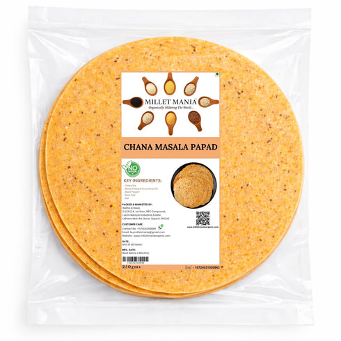 Millet Mania Chana Papad