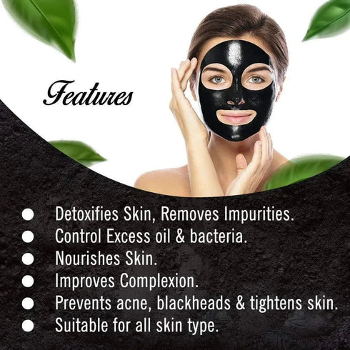 Keya Seth Aromatherapy Charcoal Peel Off Mask-Blackhead & Dead Skin Removal