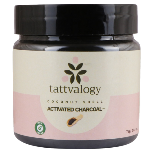 Tattvalogy Coconut Activated Charcoal Powder