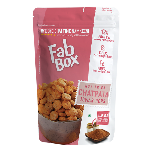 Fabbox Masala Jowar Millet Puffs