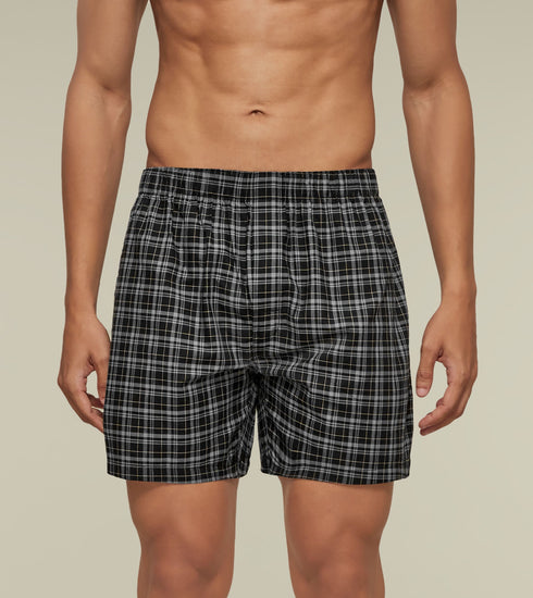 XYXX Checkmate Combed Cotton Boxers Shoot Up