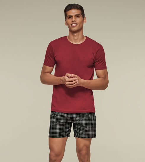 XYXX Checkmate Combed Cotton Boxers Shoot Up