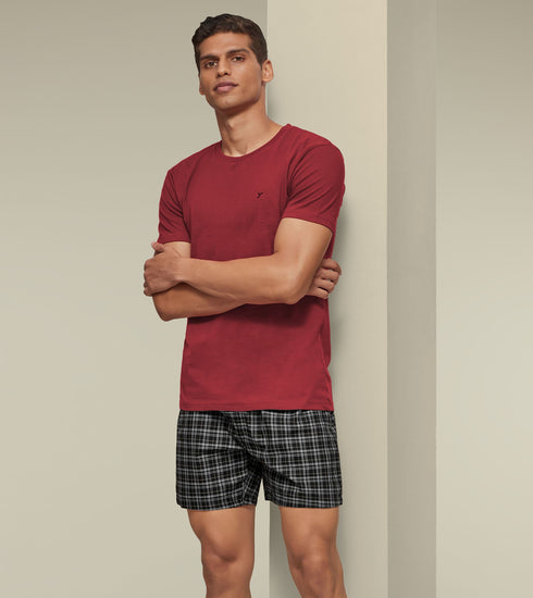 XYXX Checkmate Combed Cotton Boxers Shoot Up