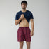 XYXX Checkmate Combed Cotton Boxer Shorts Brit Red