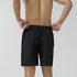 XYXX Checkmate Combed Cotton Boxer Shorts Charcoal Black