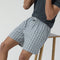 XYXX Checkmate Combed Cotton Boxer Shorts Frost Grey