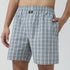XYXX Checkmate Combed Cotton Boxer Shorts Frost Grey