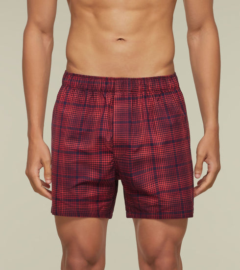 XYXX Checkmate Combed Cotton Boxers Oh-So-Brit