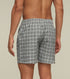 XYXX Checkmate Combed Cotton Boxers Steely