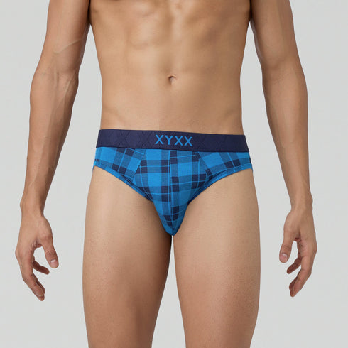 XYXX Checkmate Briefs Vivid Blue