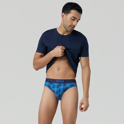XYXX Checkmate Briefs Vivid Blue