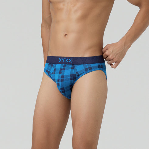 XYXX Checkmate Briefs Vivid Blue