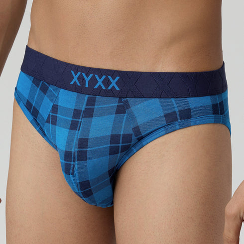 XYXX Checkmate Briefs Vivid Blue