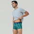 XYXX Checkmate Trunks Aqua Green