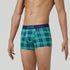 XYXX Checkmate Trunks Aqua Green