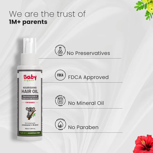 Babyorgano Nourishing Hair Oil for Babies