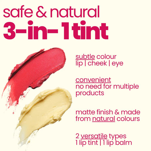 Tuco Cherry Triple Tint & Nothing Lip Balm