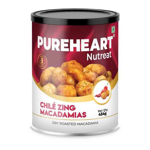 PUREHEART Nutreat Chile Zing Australian Macadamias