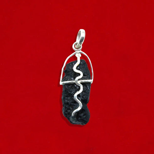 Vedicvaani Chintamani Stone in Silver Locket