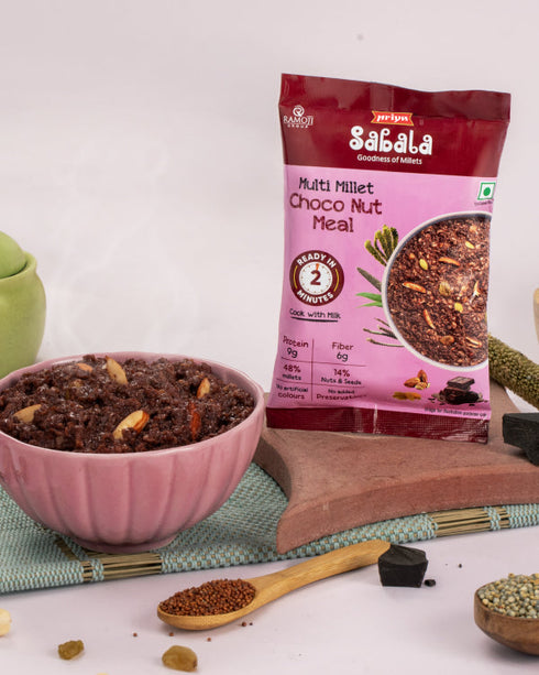 Sabala Millets Multi Millet Choco Nut Meal