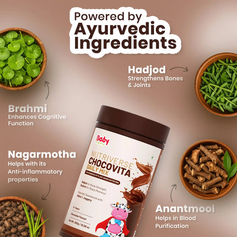 Babyorgano Nutriverse Chocovita Milk Mix Chocolate Milk Powder