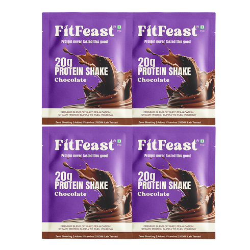 Fitfeast Protein Sachet Chocolate x 4