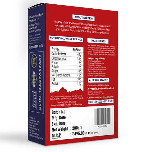 Diabexy Chocolate Cookies