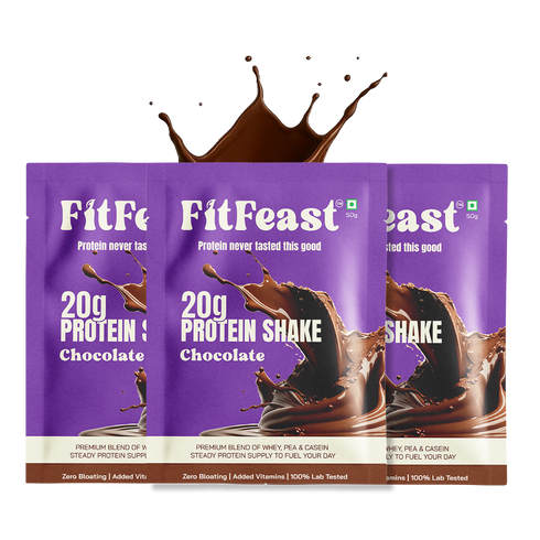 Fitfeast Protein Sachet Chocolate x 3
