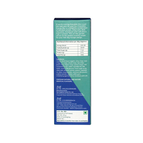 Snackible Chocolate Energy Bar