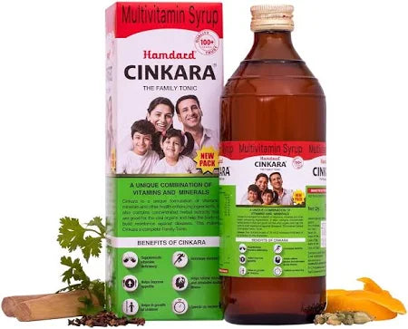 Hamdard Cinkara Multivitamin Syrup
