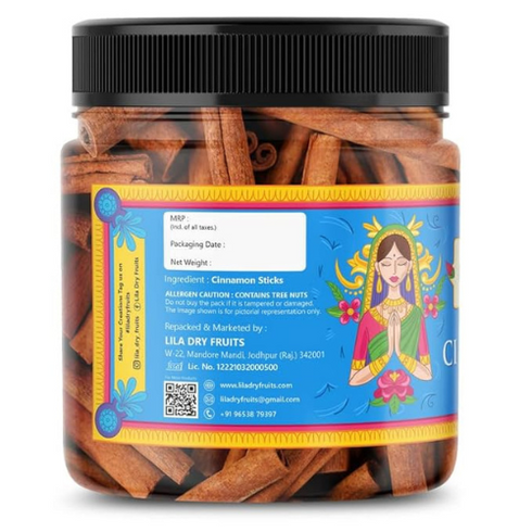 Lila Dry Fruits Cinnamon Sticks