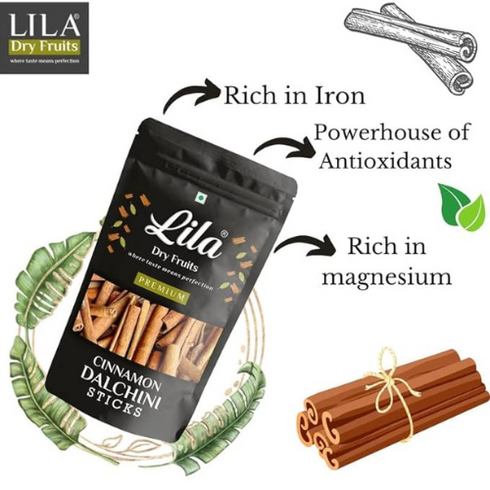 Lila Dry Fruits Cinnamon Sticks
