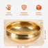 Classic Metal Hammered Urli, Gold