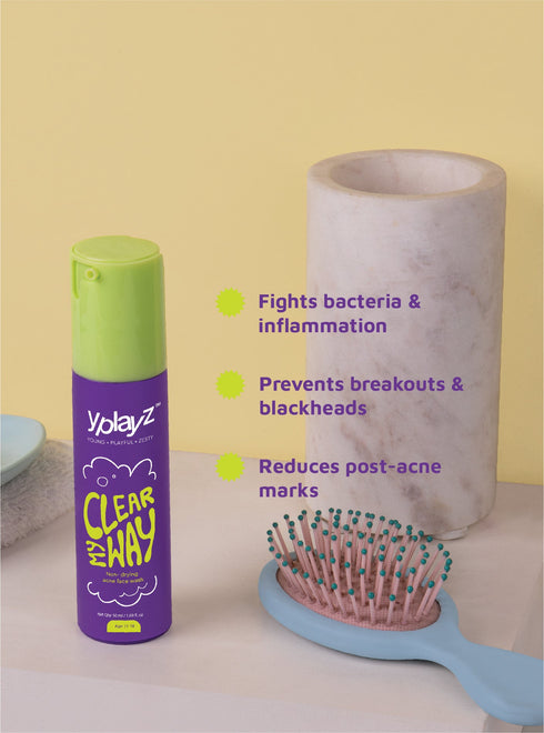 Sadhavi Wellness Y Play Z Clear Crew Duo Acne Bundle For Teens